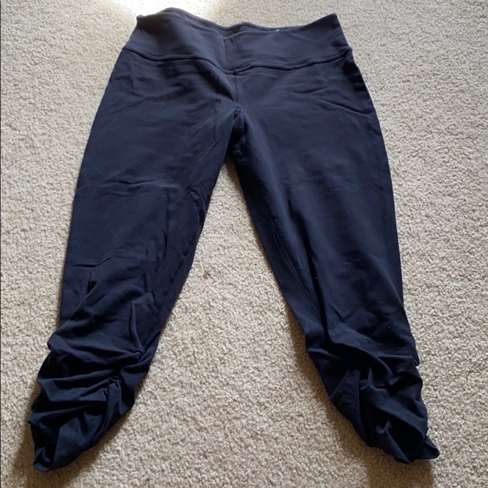 Beyond Yoga gathered leggings